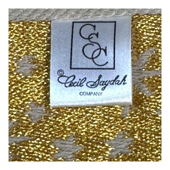 Angel Embroidered Bath & Hand Towel Set By Cecil Saydah Christmas Holidays Lot - Picture 6 of 6